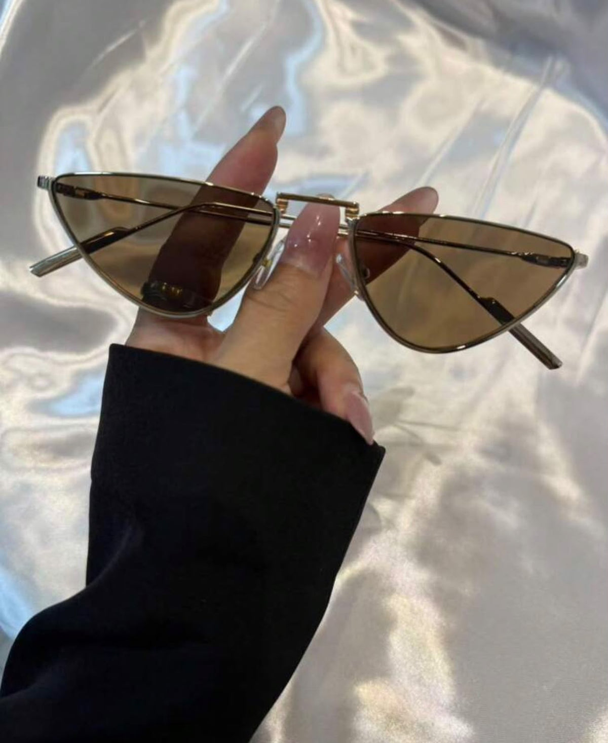 Óculos Aura Cat Eye Gold