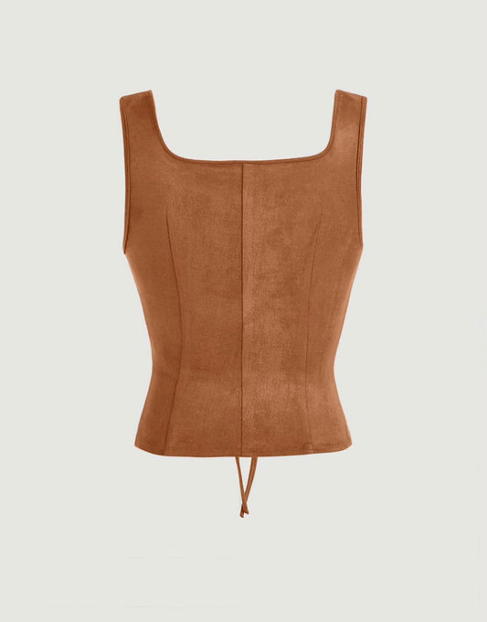 Top Aura Caramel Corset