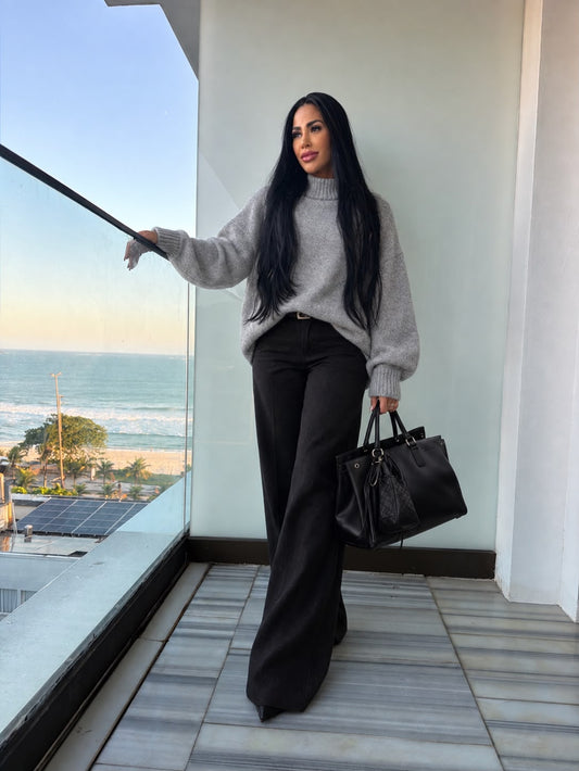 Casaco Aura Noir Long