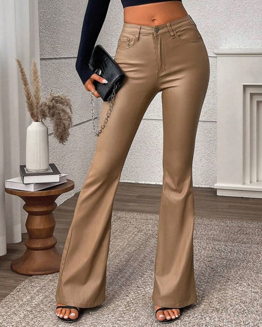 Aura Camel Pants