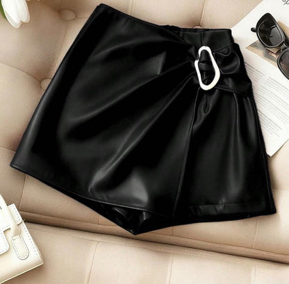 Short Saia Aura Bordeaux