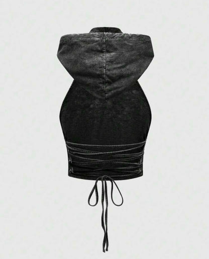 Cropped Aura Urban Denim