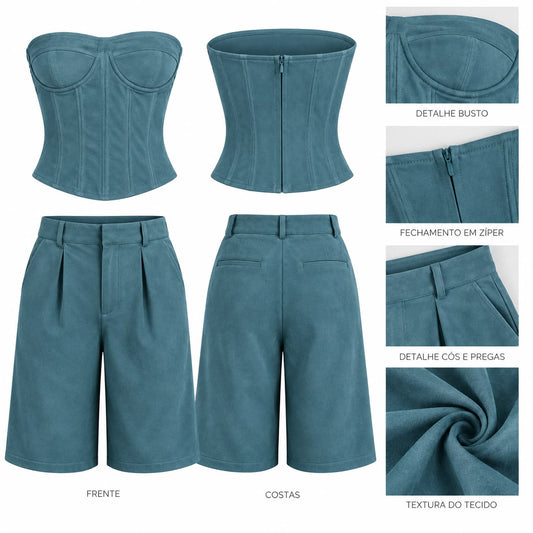 Aura Blue Corset
