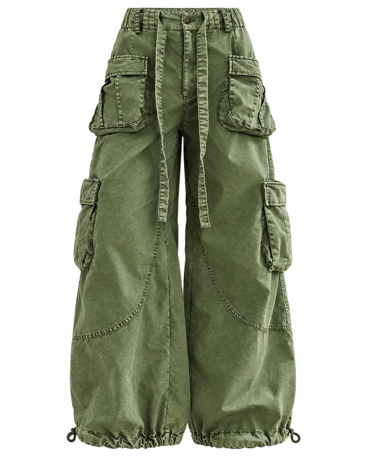 Aura Cargo Pants Wine
