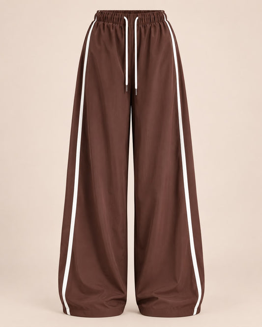 Wine Sport Palazzo Pants