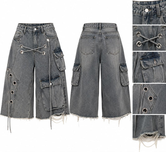 Urban Lace Cargo Jeans