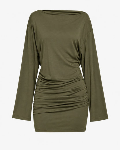 Aura Drape Dress