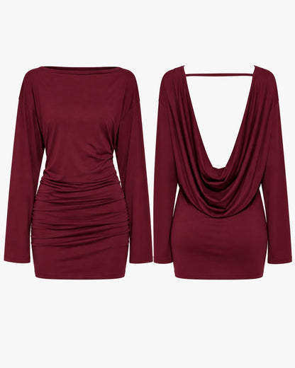 Aura Drape Dress