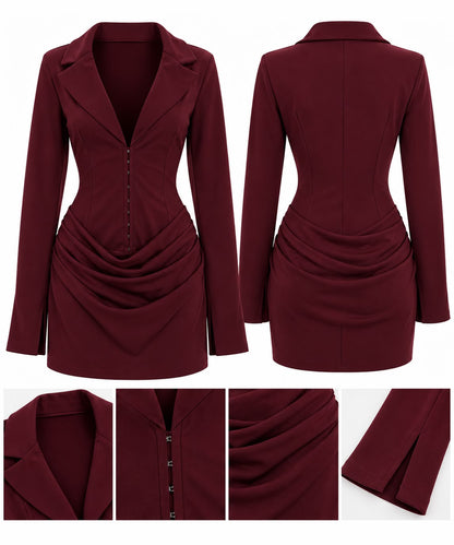 Vestido Blazer Aura Sculpt