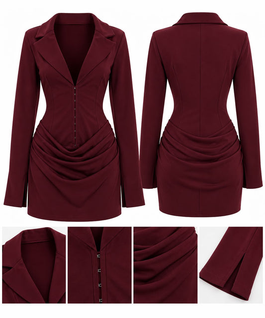 Vestido Blazer Aura Sculpt